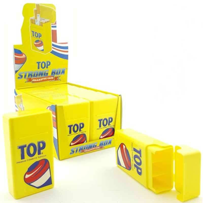 CIGARETTE CASES TOP STRONG PLASTIC FOR KING SIZE PCB17 12CT/PACK