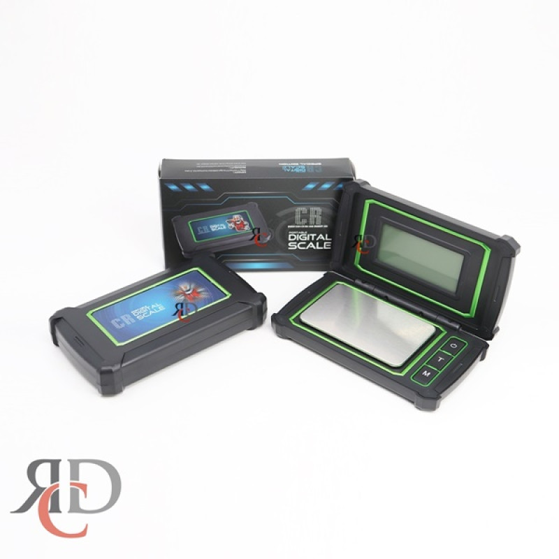 DIGITAL SCALE RA-500BLK (ROBOT 3D) 0.01G BLACK CRS51 1CT