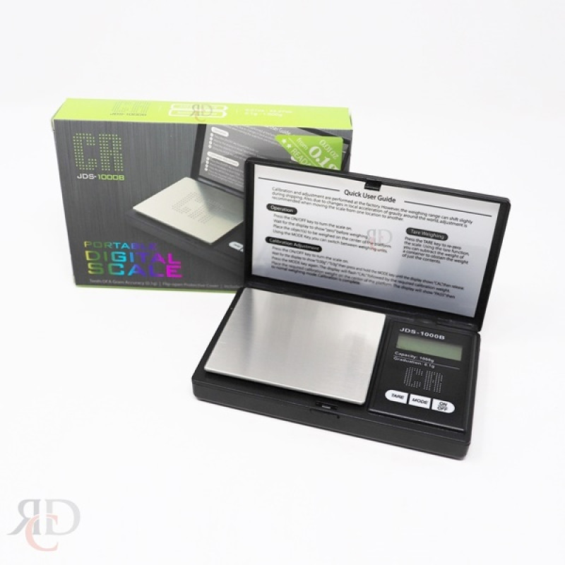 SCALE CR JDS-1000B 0.1G GREEN - BLACK CRS06
