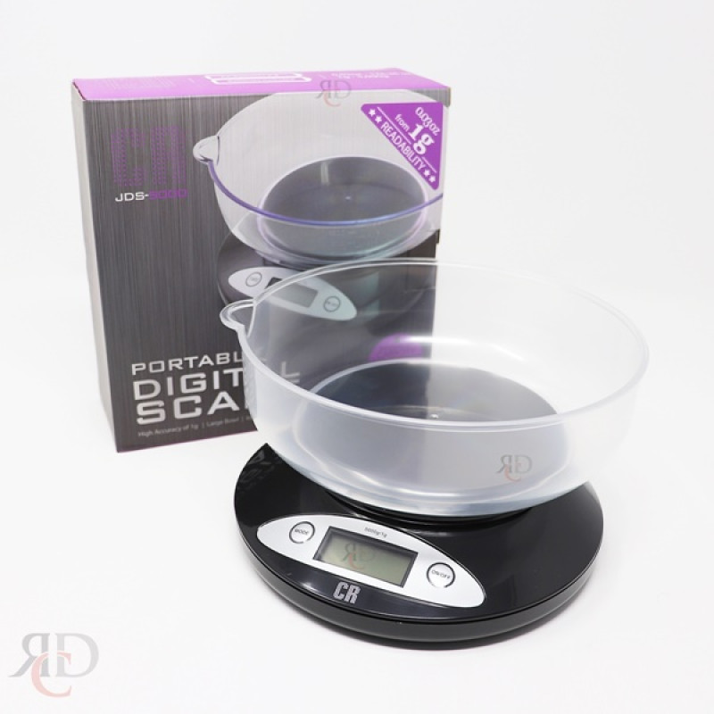 SCALE CR JDS-5000 0.03OZ BLACK BOWL CRS8