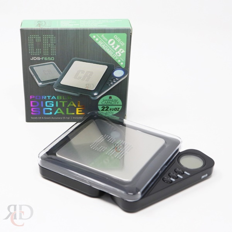 SCALE CR JDS-F650 0.1G BLACK CRS15