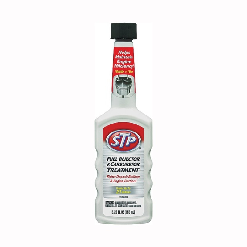 STP HIGH MILEAGE FULE INJECTOR & CARBURETOR TREATMENT 1CT