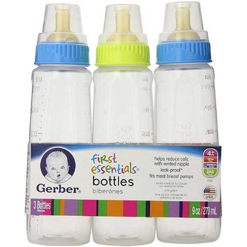 NUK (GERBER)  BABY BOTTLES 9 OZ Clear 1CT
