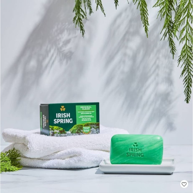 IRISH SPRING BAR SOAP 3.75oz - 3PK
