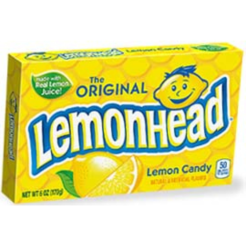 CHEWY LEMONHEAD LEMON FLAVOR CANDY 24CT/PACK