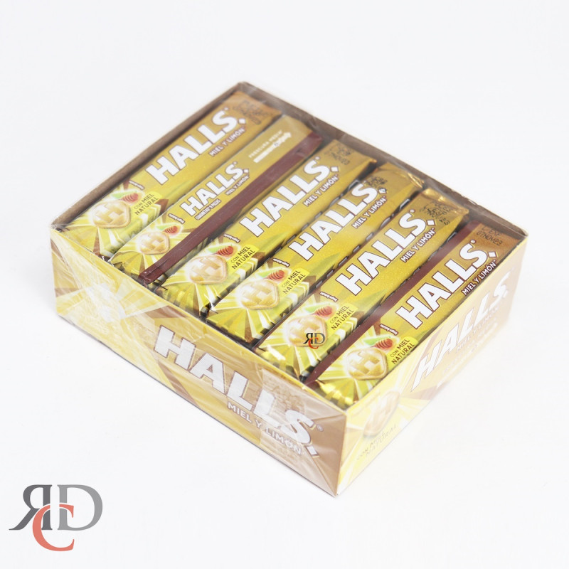 HALLS MEXICAN - HONEY 12CT/ DISPLAY