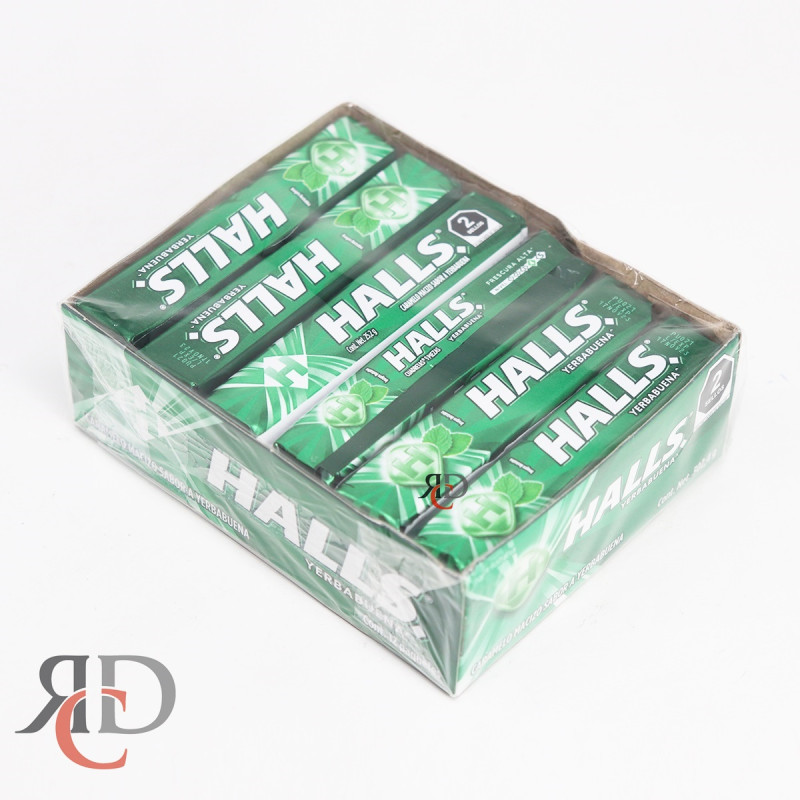 HALLS MEXICAN - SPEARMINT 12CT/ DISPLAY