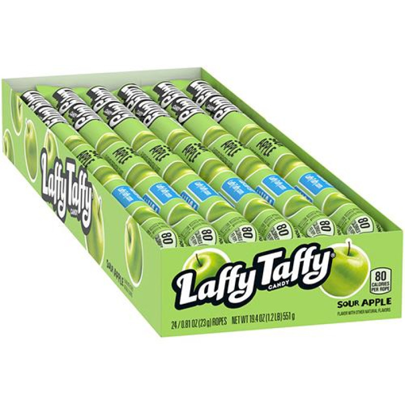 LAFFY TAFFY ROPE CANDY  0.81oz - 24ct/ PACK