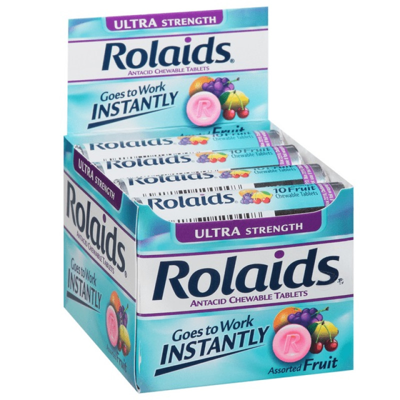 ROLAIDS ULTRA STRENGTH ASST FRUIT 12CT/ PACK