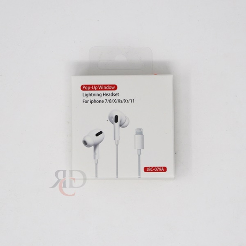 POP UP WINDOW IPHONE HEADPHONES 1CT