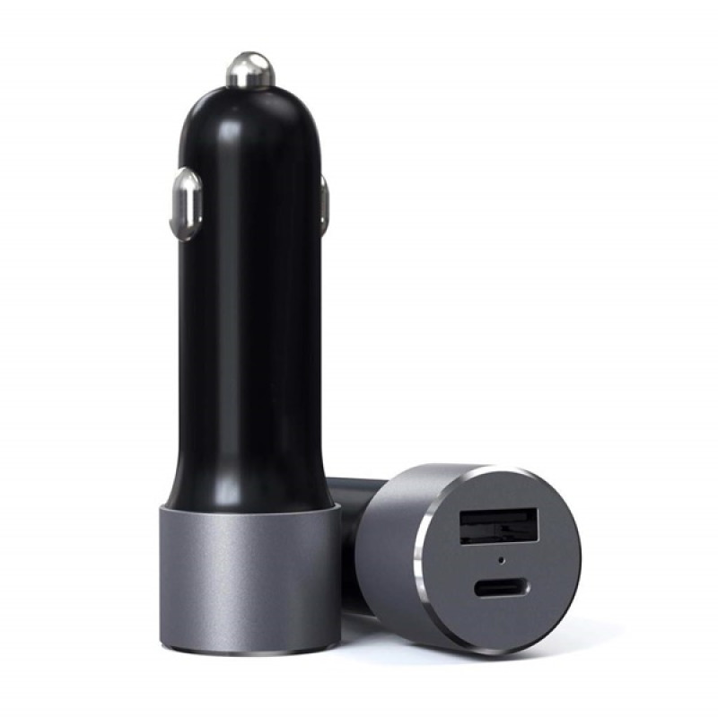 TYPE-C AND USB 2 SLOT CAR ADAPTER 1 CT