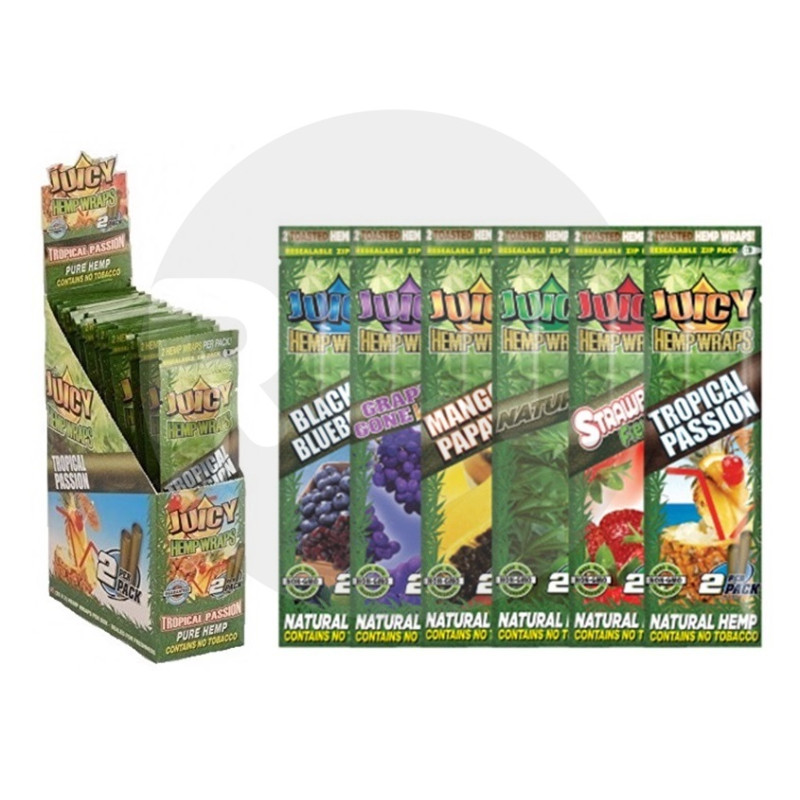 JUICY JAY'S HEMP WRAPS 25CT/PACK