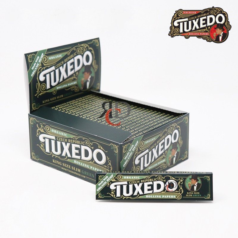 TUXEDO PAPER ORGANIC KING SIZE SLIM - 50CT/ DISPLAY