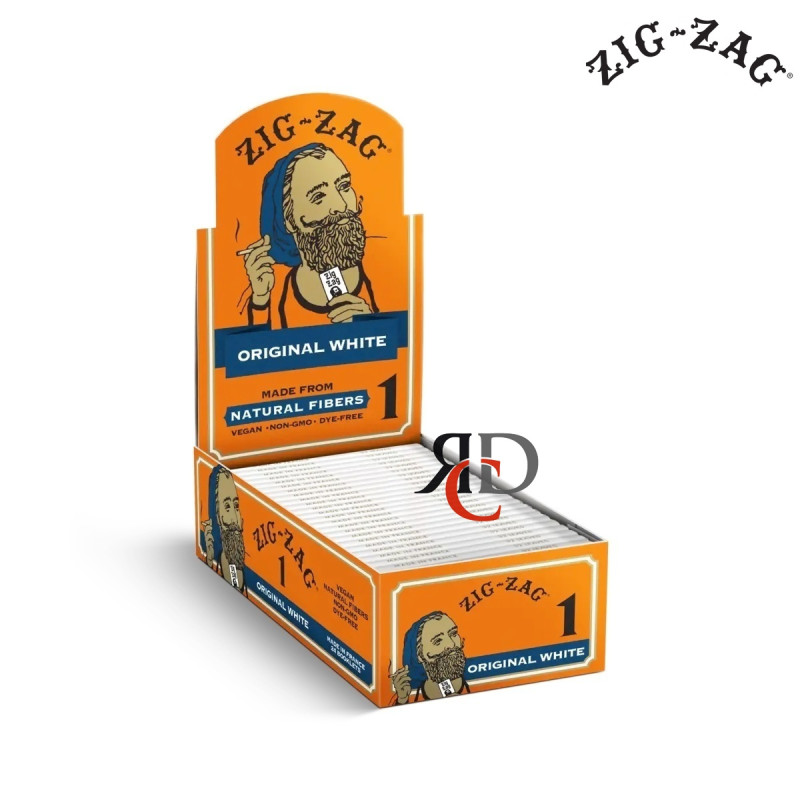 ZIG ZAG ORIGINAL CIGARETTE ROLLING PAPERS  24CT/PACK