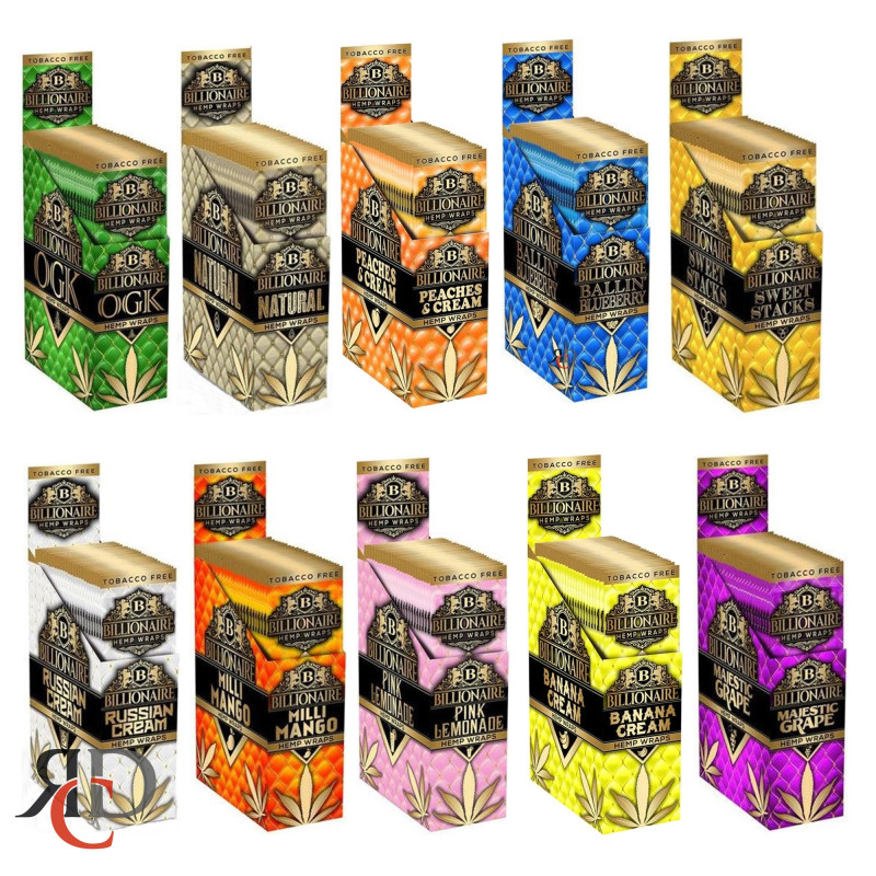 BILLIONAIRE WRAPS 2CT/ 25PK