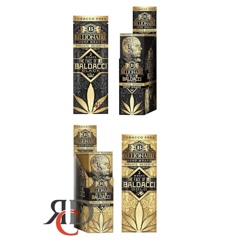 BILLIONAIRE WRAPS 2CT/ 25PK