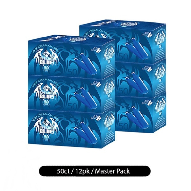 SPECIAL BLUE CHARGER MEDIUM (FOOD PURPOSE ONLY) 50CT/ PACK