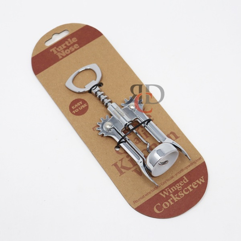 TURTLE NOSE WINGED CORKSCREW 1CT