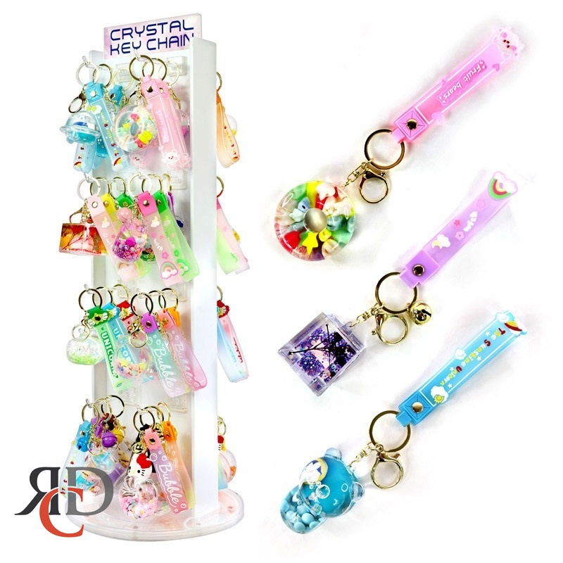 CRYSTAL KEYCHAIN DISPLAY 48CT/ DISPLAY