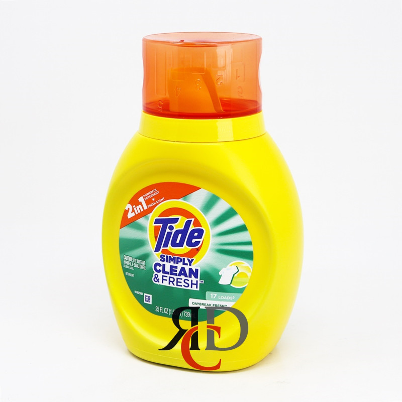 TIDE LIQUID DETERGENT 25OZ SIMPLY CLEAN & FRESH 1CT