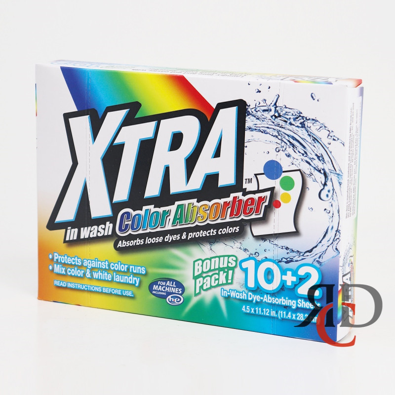 XTRA COLOR ABSORBER SHEETS 12CT/ PACK