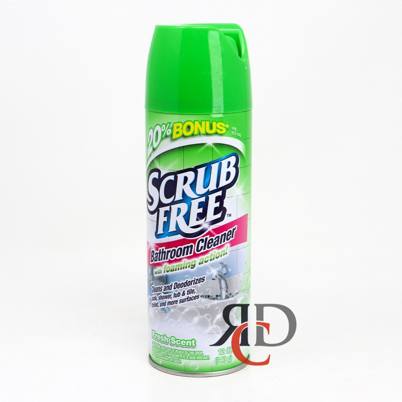 SCRUB FREE 12oz. BATHROOM CLEANER WITH FOAMING ACTION - FRESH SCENT 1CT