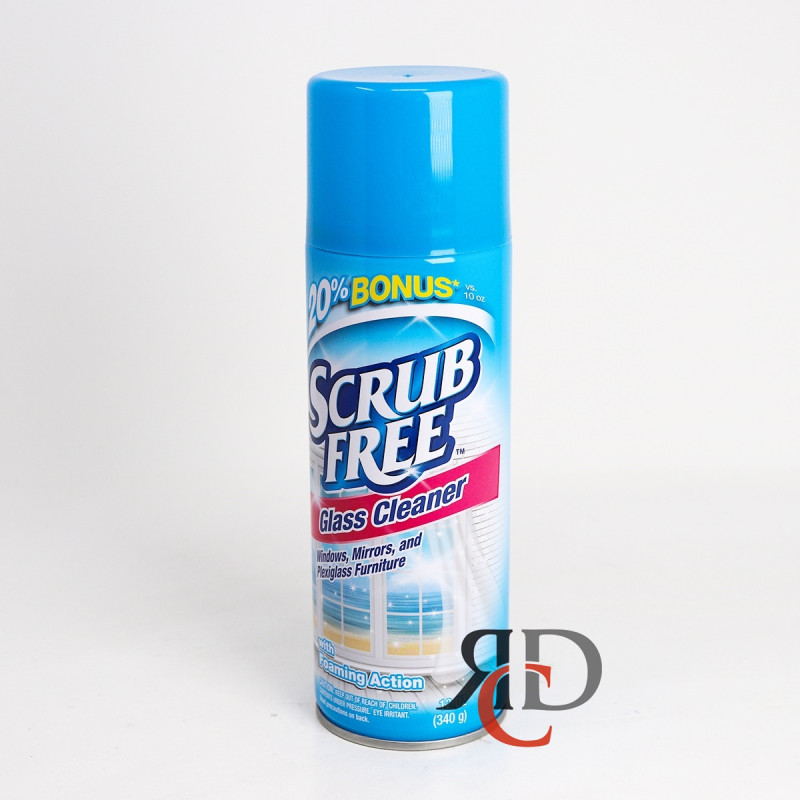 SCRUB FREE 12oz FOAMING GLASS CLEANER 1CT