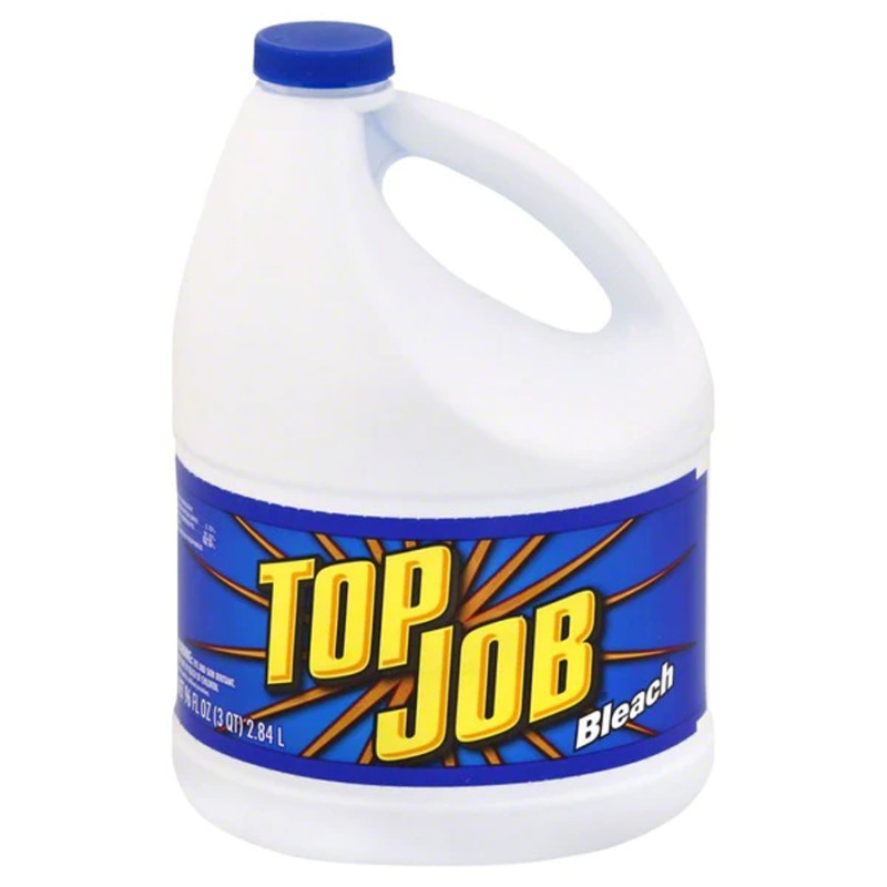 TOP JOB BLEACH 64OZ REGULAR 1CT***ONLY PICK-UP, NO SHIPPING***