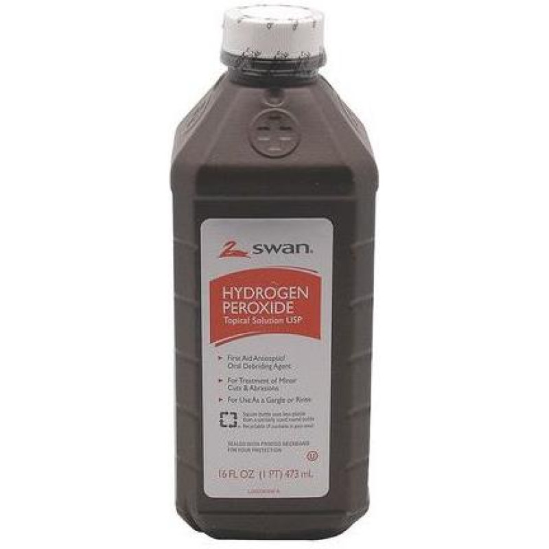 SWAN HYDROGEN PEROXIDE ANTISEPTIC SOLUTION 16 OZ 1CT