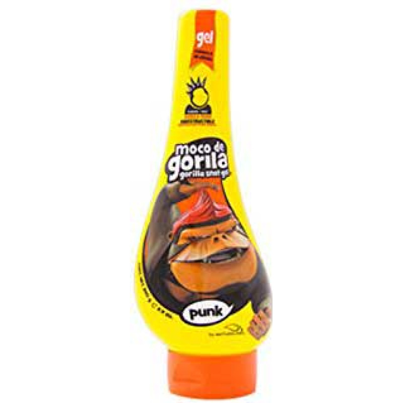 MOCO DE GORILA GEL GALAN STRONG HOLD MOLDING HAIR GEL YELLOW 12 OZ