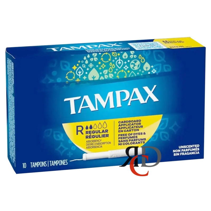 TAMPAX REGULAR  (PACK OF 10)
