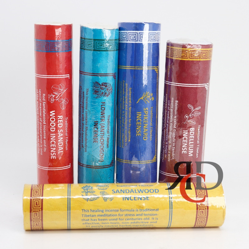 TRADITIONAL TIBETAN INCENSE 6"- AGARWOOD 1CT