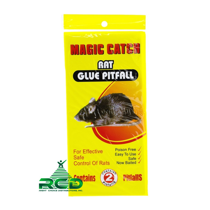MAGIC CATCH RAT & MOUSE GLUE BOARD 2pk DISPLAY
