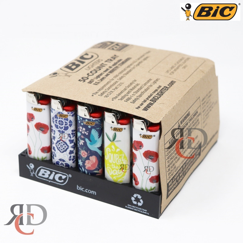 BIC LIGHTER COUNTRYSIDE POP 50CT/ TRAY