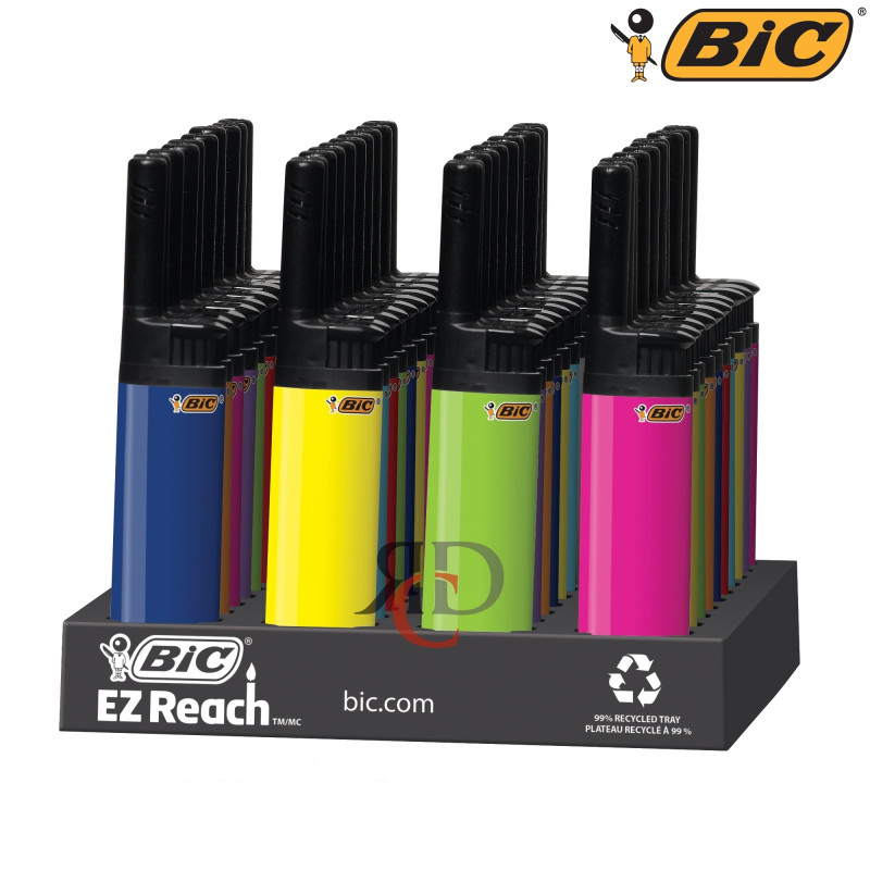 BIC LIGHTER EZ REACH 40CT/ DISPLAY