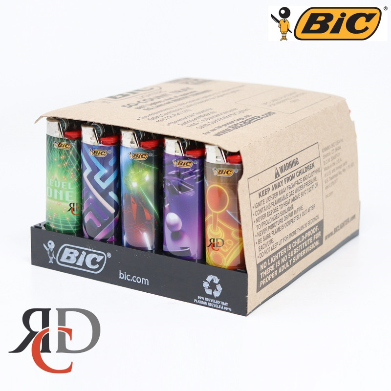 BIC LIGHTER GAMING BIC74 - 50CT/ DISPLAY