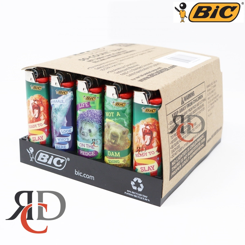 BIC LIGHTER PARTY ANIMAL 50CT/ TRAY