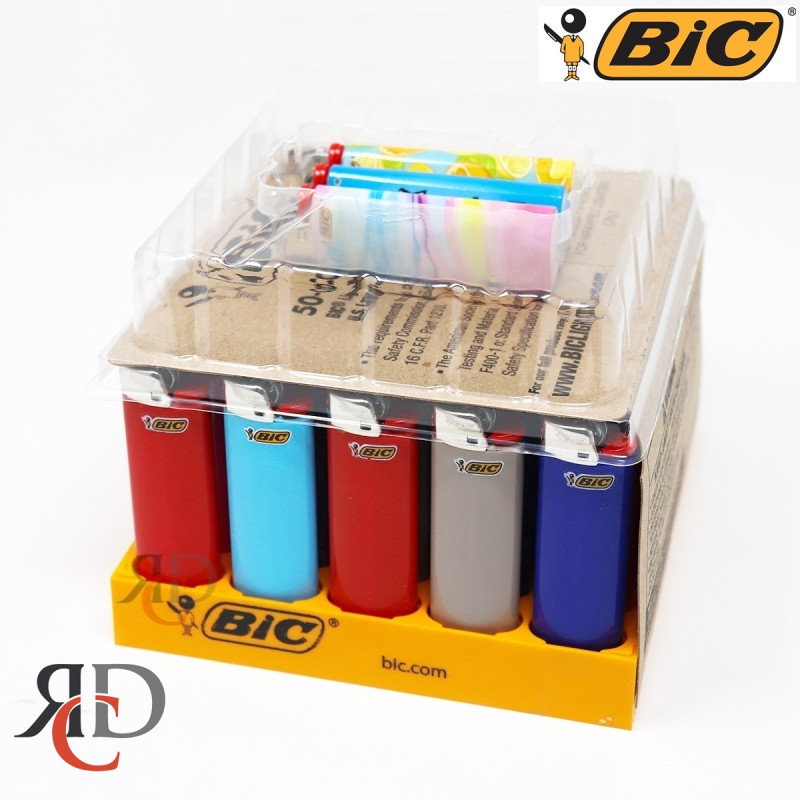 BIC LIGHTER REGULAR PLUS 3 53CT/PACK