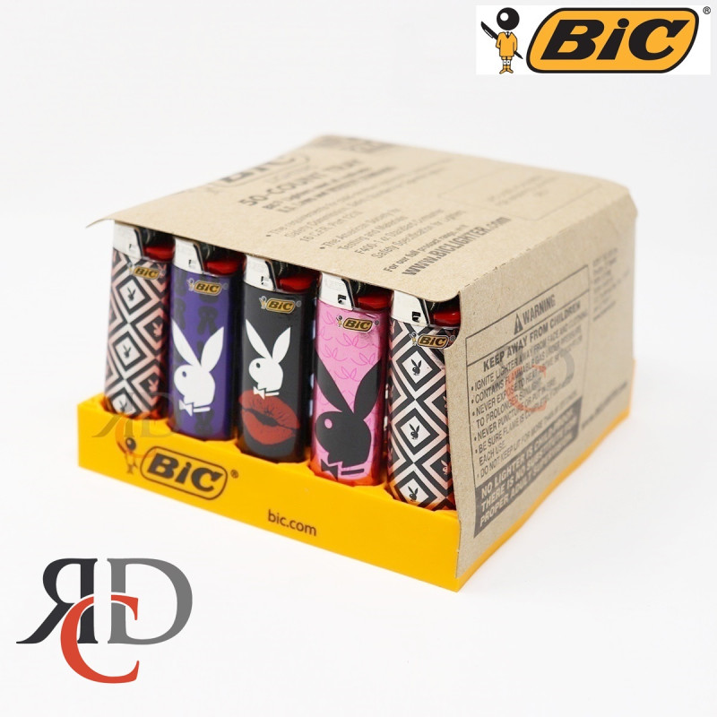 BIC LIGHTERS SPARKEL PLAYBOY 50CT/PACK