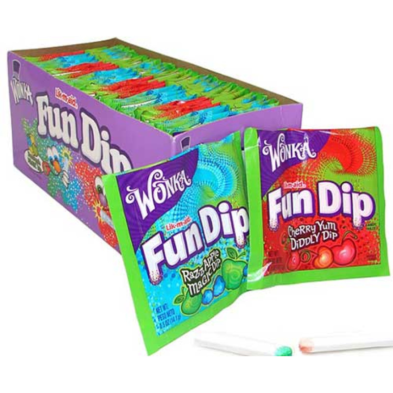 FUN DIP CANDY 48CT/PACK