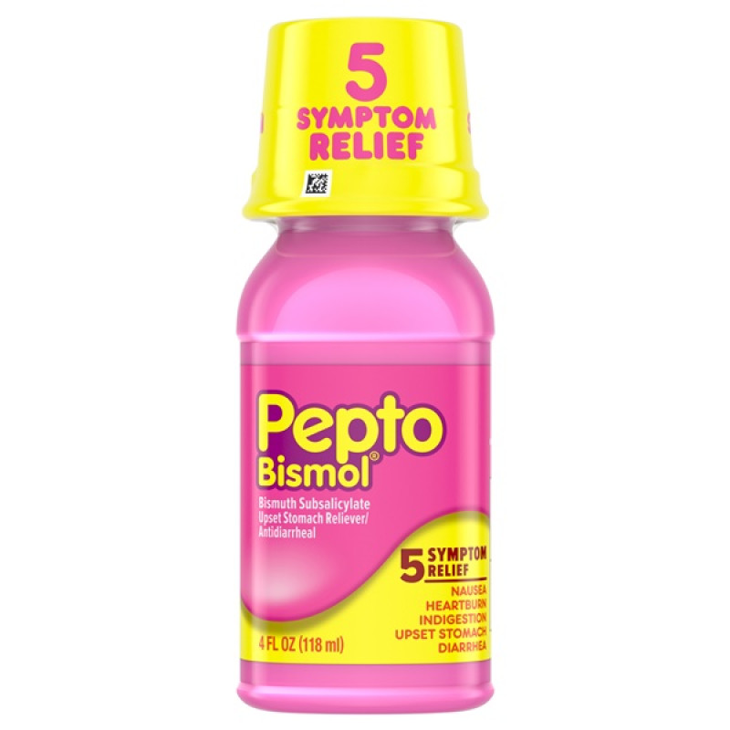 PEPTO BISMOL LIQUID 4oz Bottles 1CT