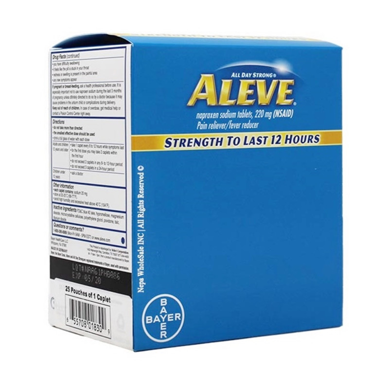 ALEVE 25CT/ DISPLAY LOOSE 1CT