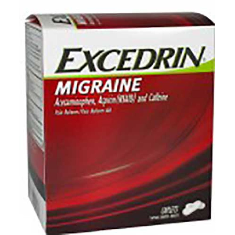 EXCEDRIN MIGRAINE MEDICINE SINGLES 25CT/PACK