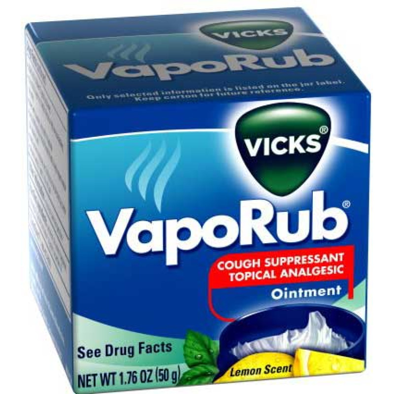 VICKS VAPOR RUBB 1.760Z MEDICINE SINGLES 24CT/PACK