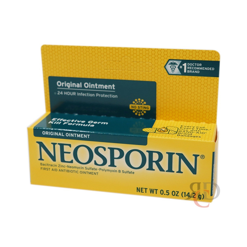 NEOSPORIN FIRST AID ANTIBIOTIC OINTMENT 0.5OZ(14.2G) 1CT