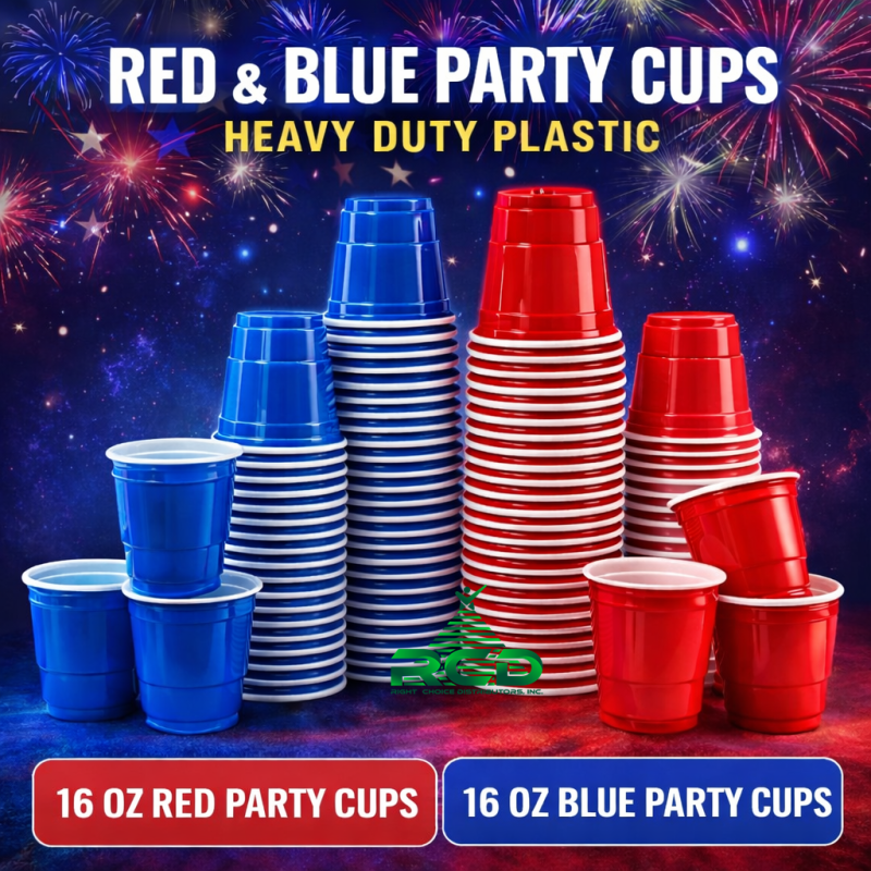 PLASTIC CUPS 16 OZ - 16CT/PACK