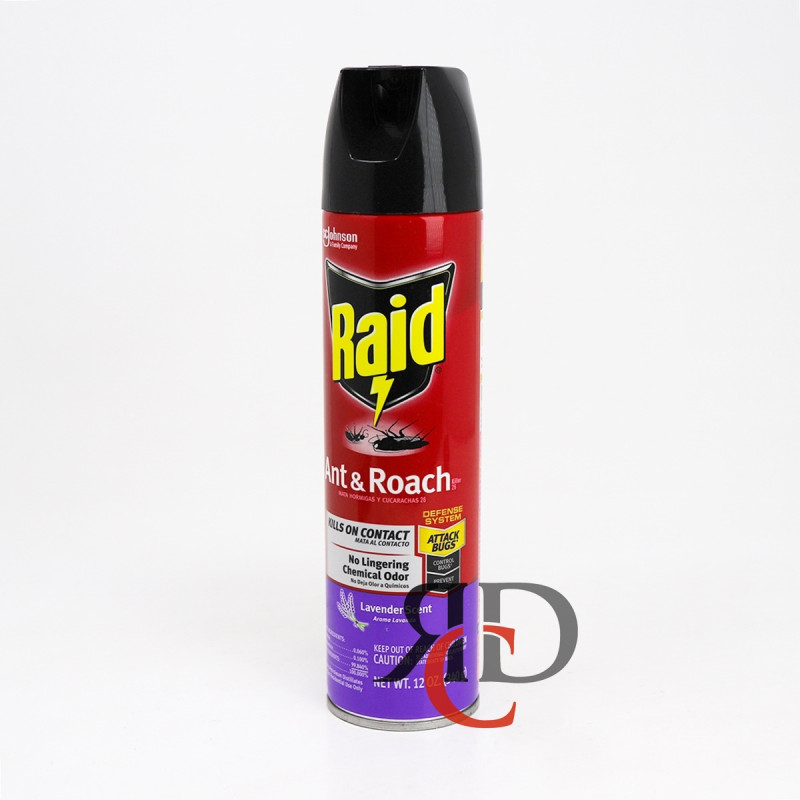 RAID ANT & ROACH LAVENDER 1CT