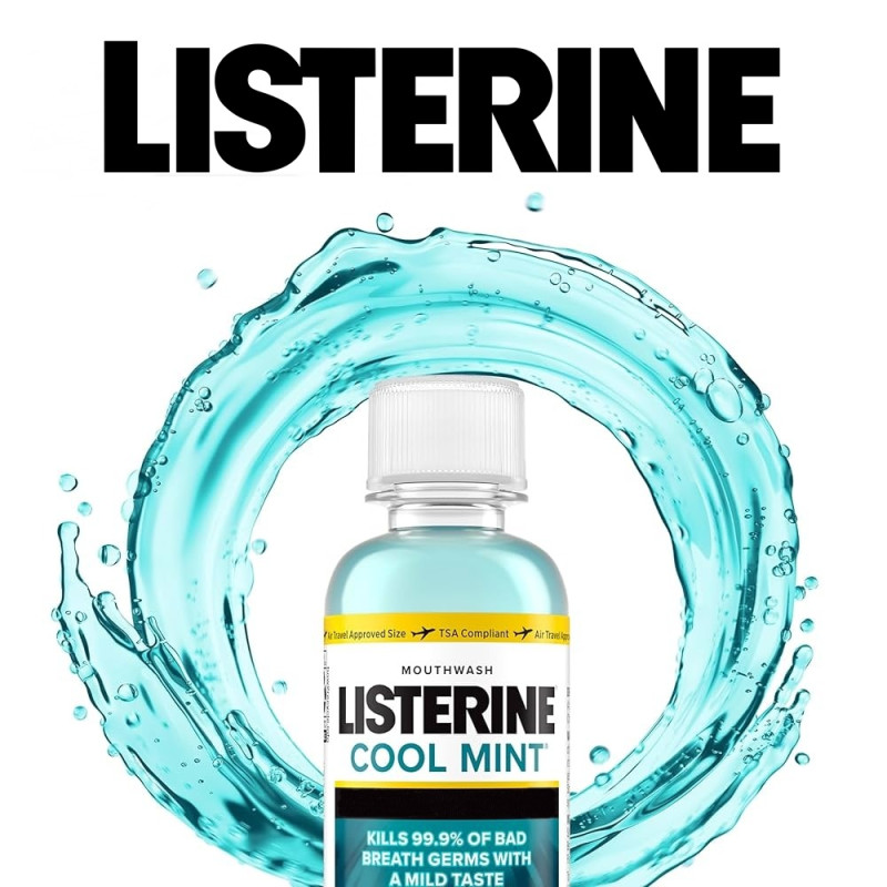 LISTERINE 3.2oz TRAVEL PACK 1CT