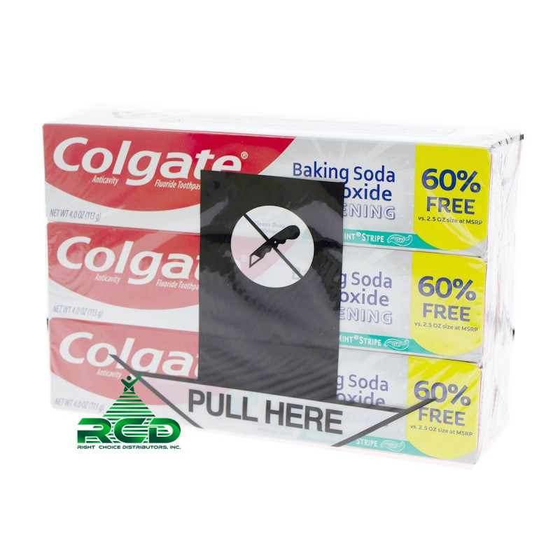 COLGATE 2.5oz+1.5oz - BAKING SODA & PEROXIDE