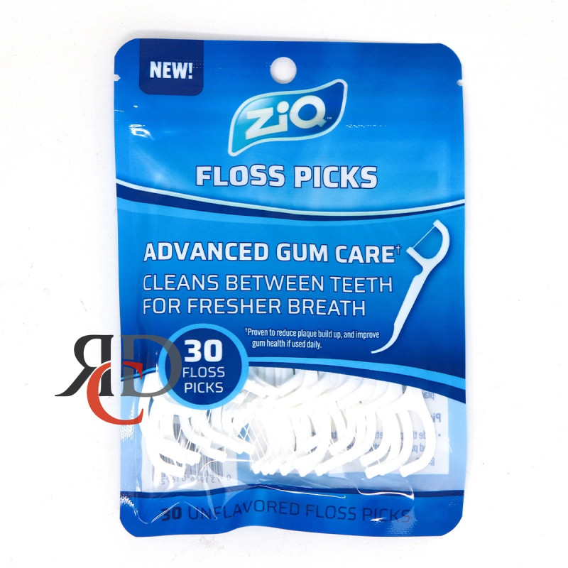ZIQ FLOSS PICKS 30'S